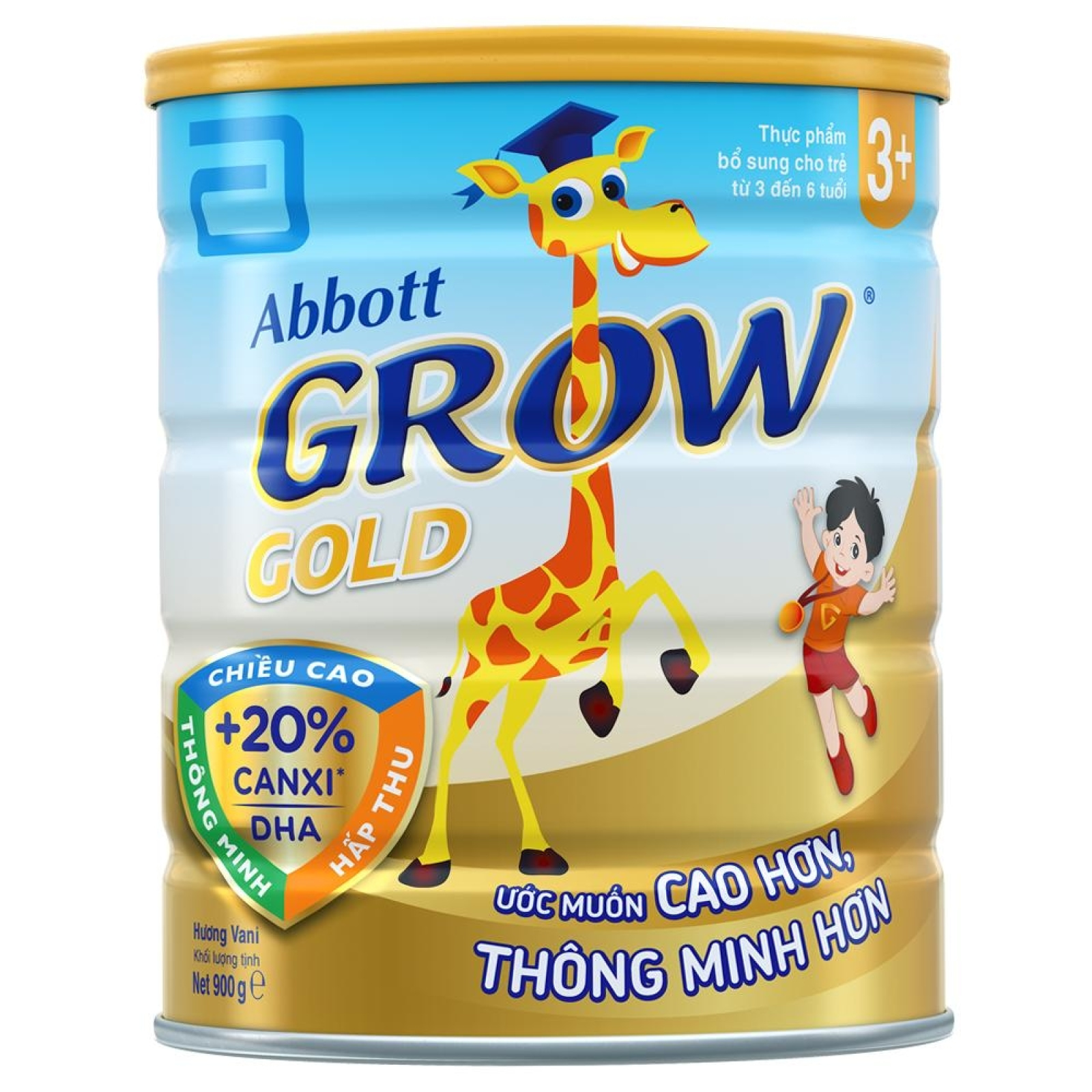 Sữa ABBOTT GROW GOLD 900G