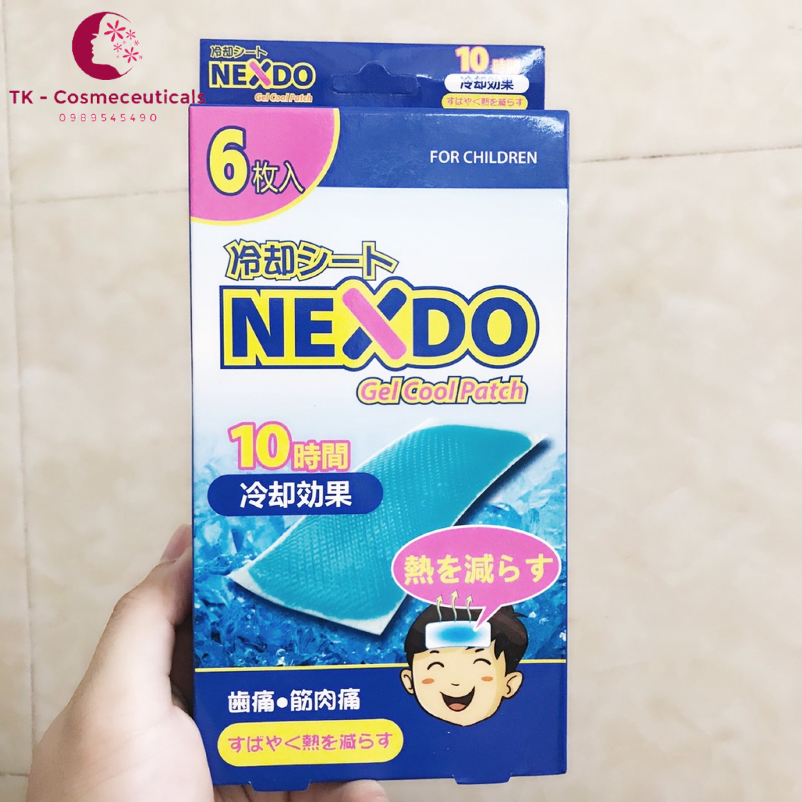 Miếng dán hạ sốt NexDo