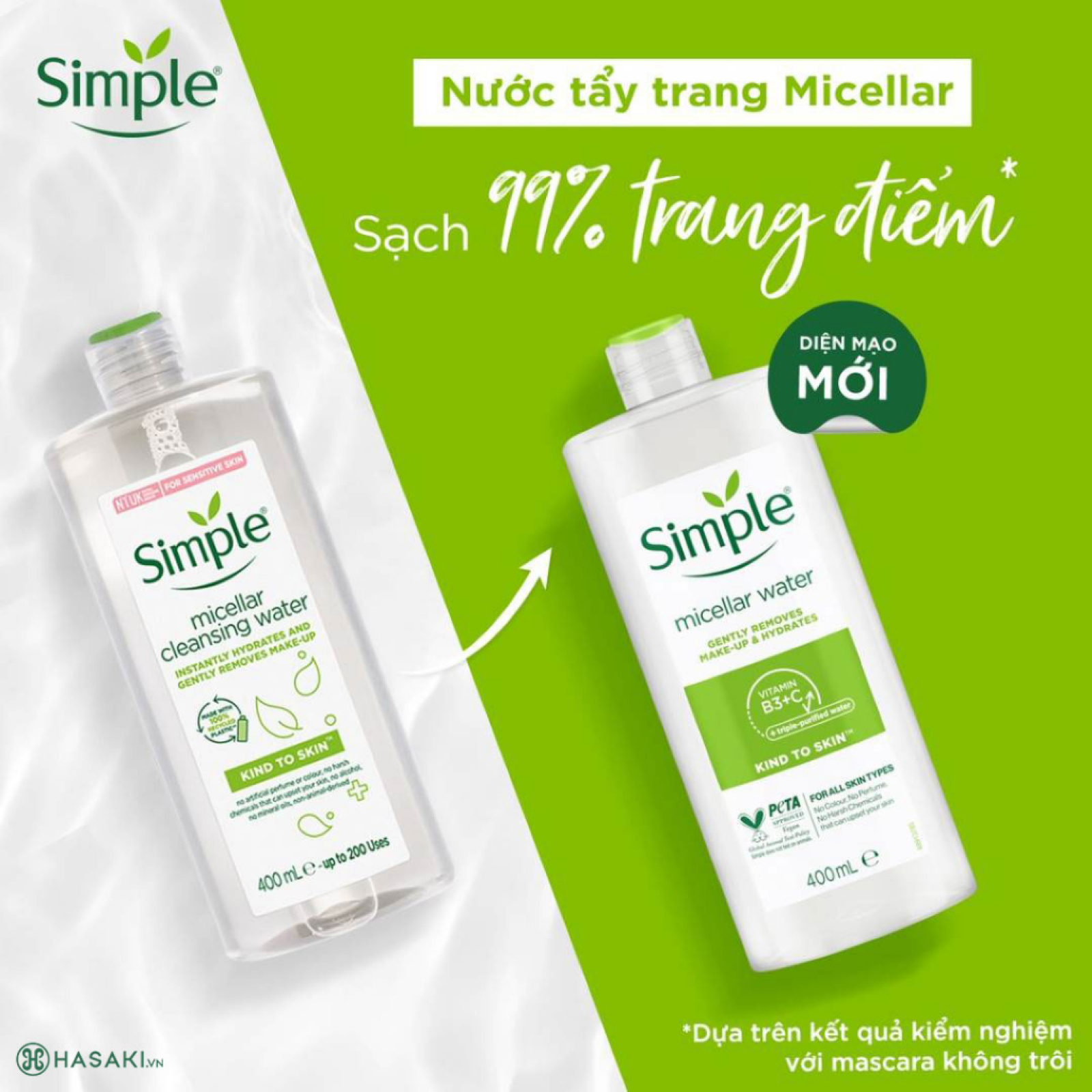 Nước tẩy trang SimPLE