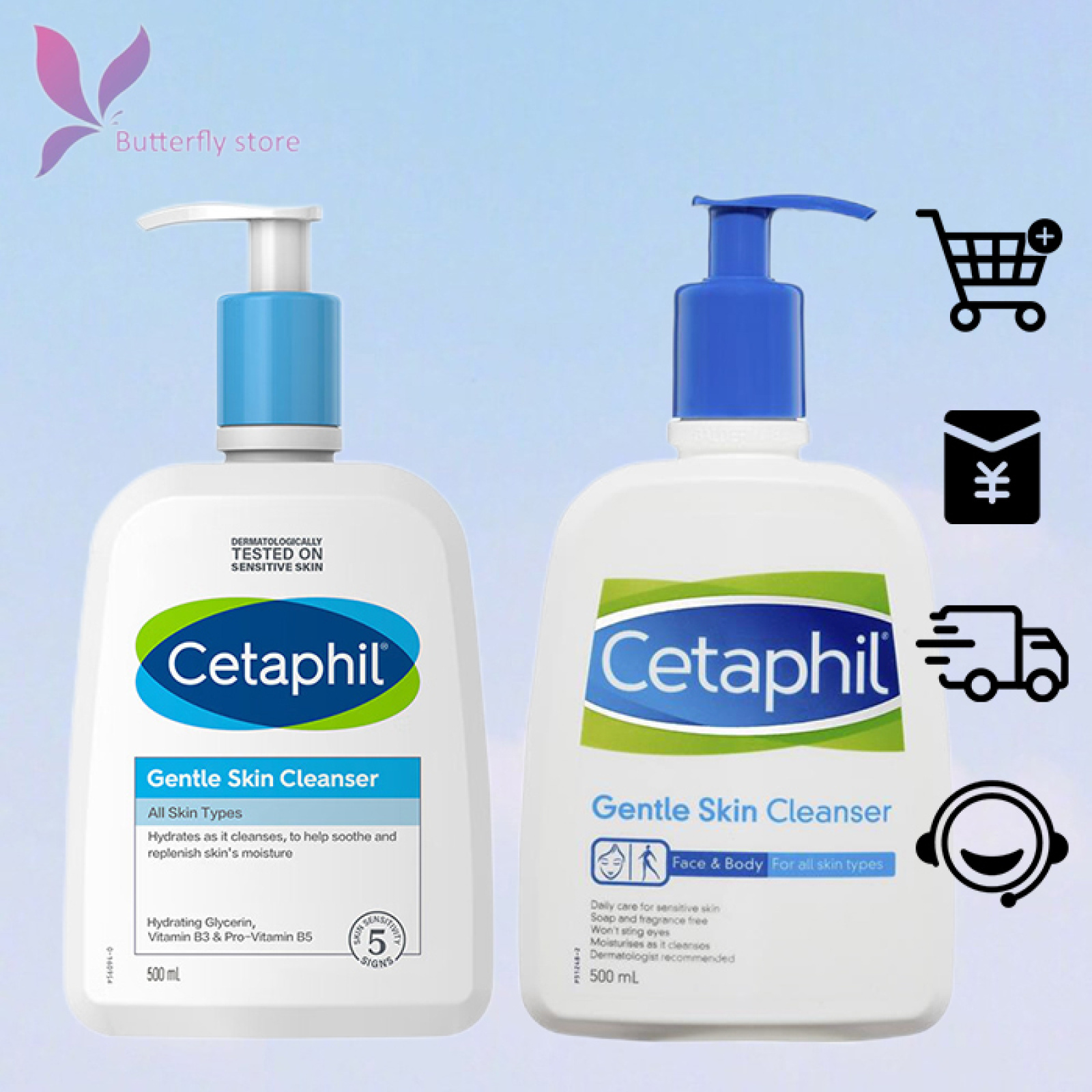 SRM Cetaphil 591ml-118ml